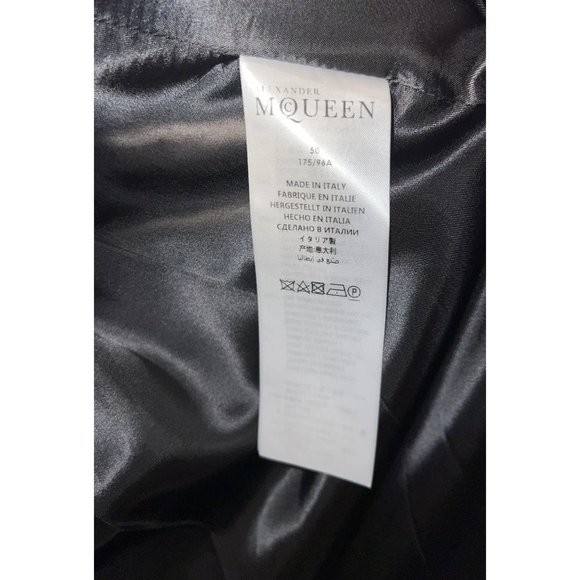 Alexander McQueen ColourBlock Trench Coat - Picture 12 of 13